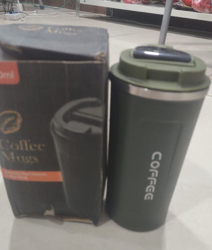 Heat Preservation Coffee Mug Stainless Steel (Random Color)