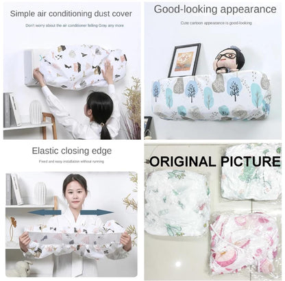 Ac Protective Dust Cover Cute Cartoon Printing Dust Cover for air