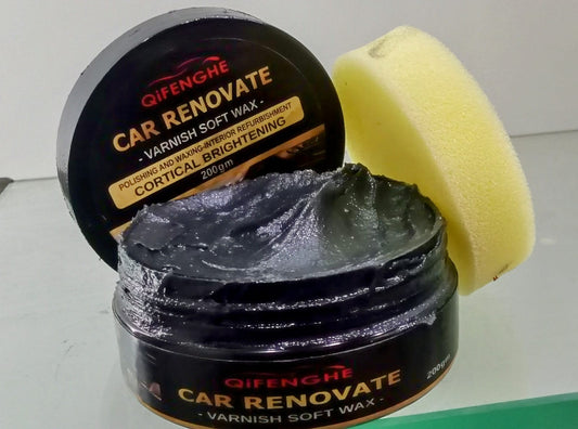 QIFENGHE Car Plastic Restorer - Auto Interior &amp; Panel Renewal Wax Coating