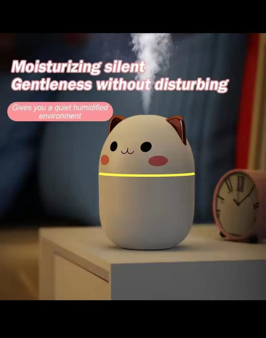 Cute Air Humidifier Mini Aromatherapy Humidifiers Diffusers Essential Oil Diffuser Home Carv