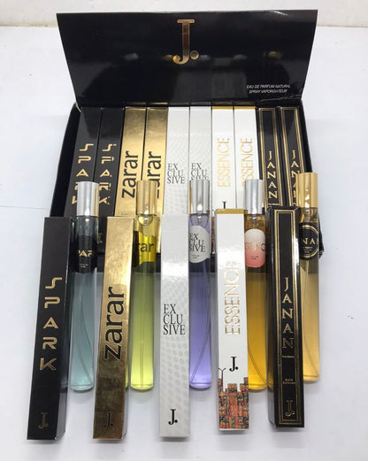 Pack of 20 - J. Pen Perfume set | Junaid Jamshed Multi