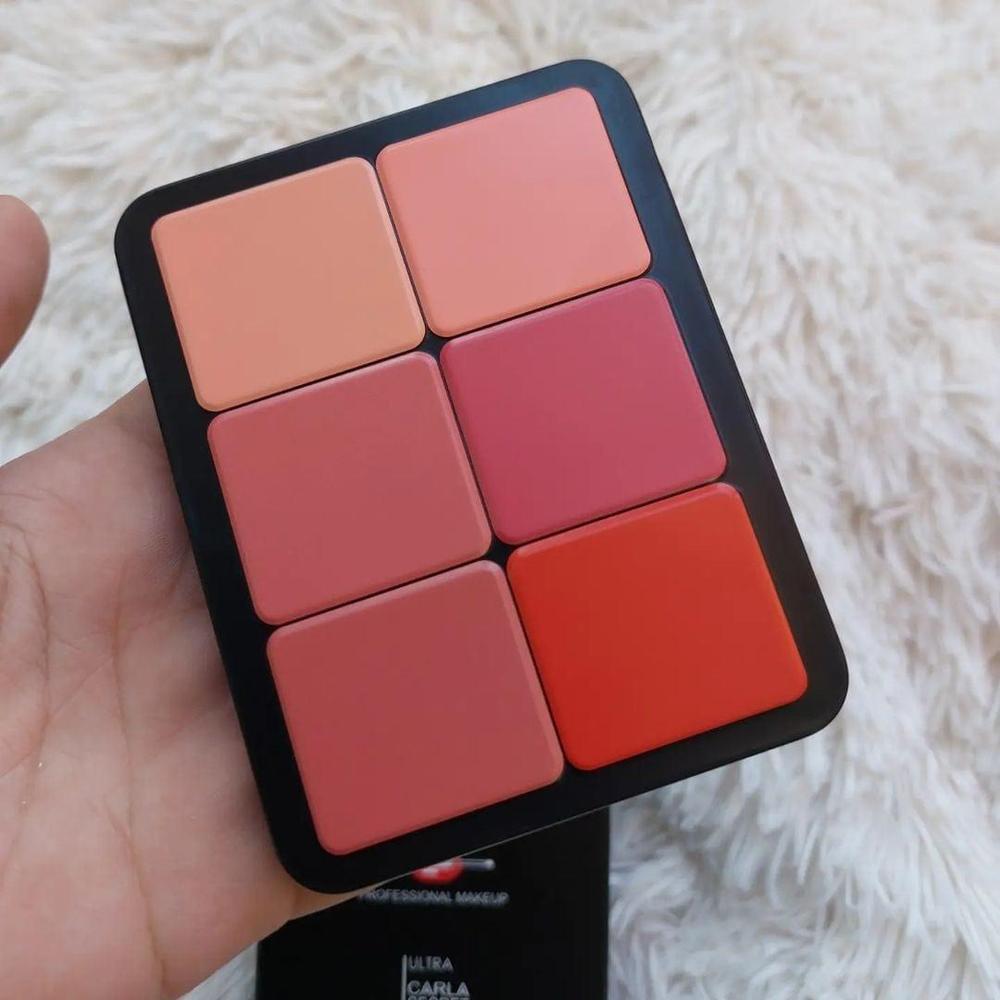12 in 1 creamy blush lipstick palette