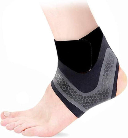1 Pcs Right Foot Breathable Ankle Brace for Sprained Ankle,Stabilize Ligaments,Prevent Re