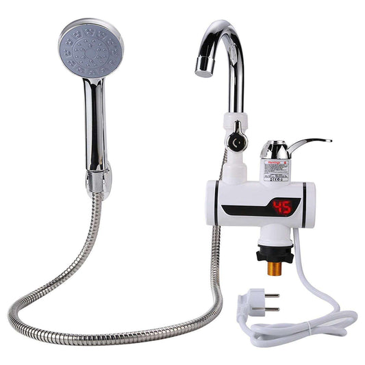 (With shower ) Electric Hot Water Heater Faucet Kitchen Instant Heating Tap