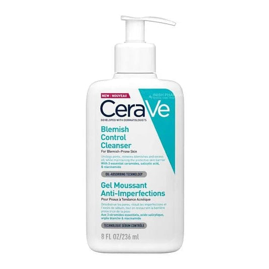 CeraVe Blemish Control Face Cleanser with 2% Salicylic Acid &amp; Niacinamide for