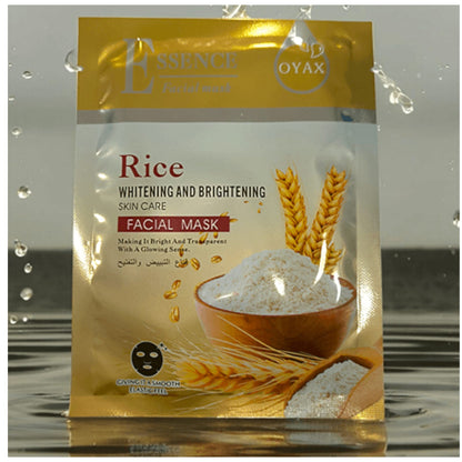 (pack of 6 ) Rice moisturizing face mask 30ml