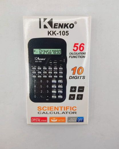 KENKO Scientific Calculator KK-105 function with time