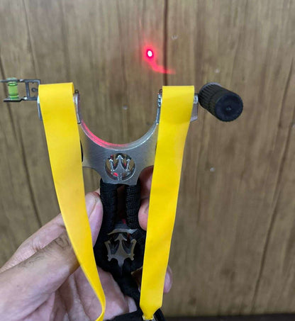 The Ultimate Slingshot Lot Imported Full Stainless Steel Body Laser Slingshot with