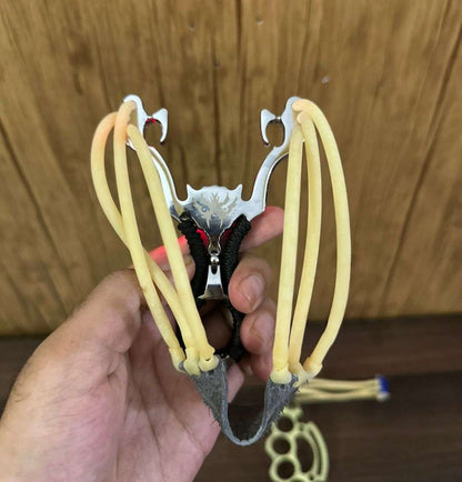 The Ultimate Slingshot Lot Imported Full Stainless Steel Body Laser Slingshot with