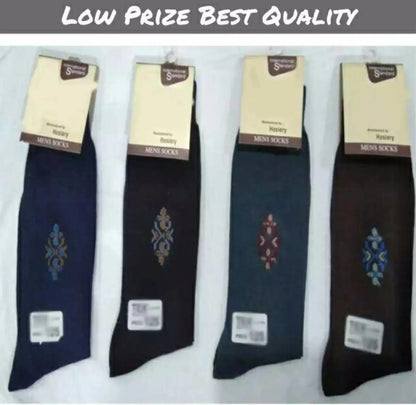 Pack Of 6 Men Socks Casual/Formal In best Different Pattern /Design