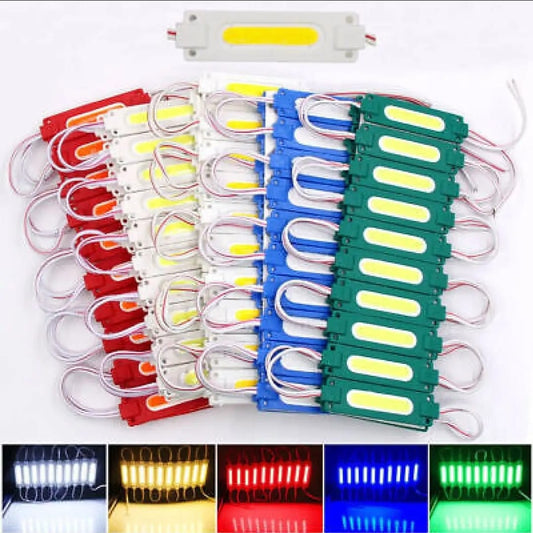 10 Pcs LED Capsule Light Waterproof DC 12V Room Car Bike Decoration