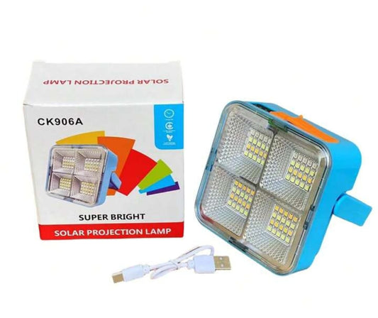Small Solar-Powered LED Camping &amp; Outdoor Lantern With Super Long Endurance, Suitable