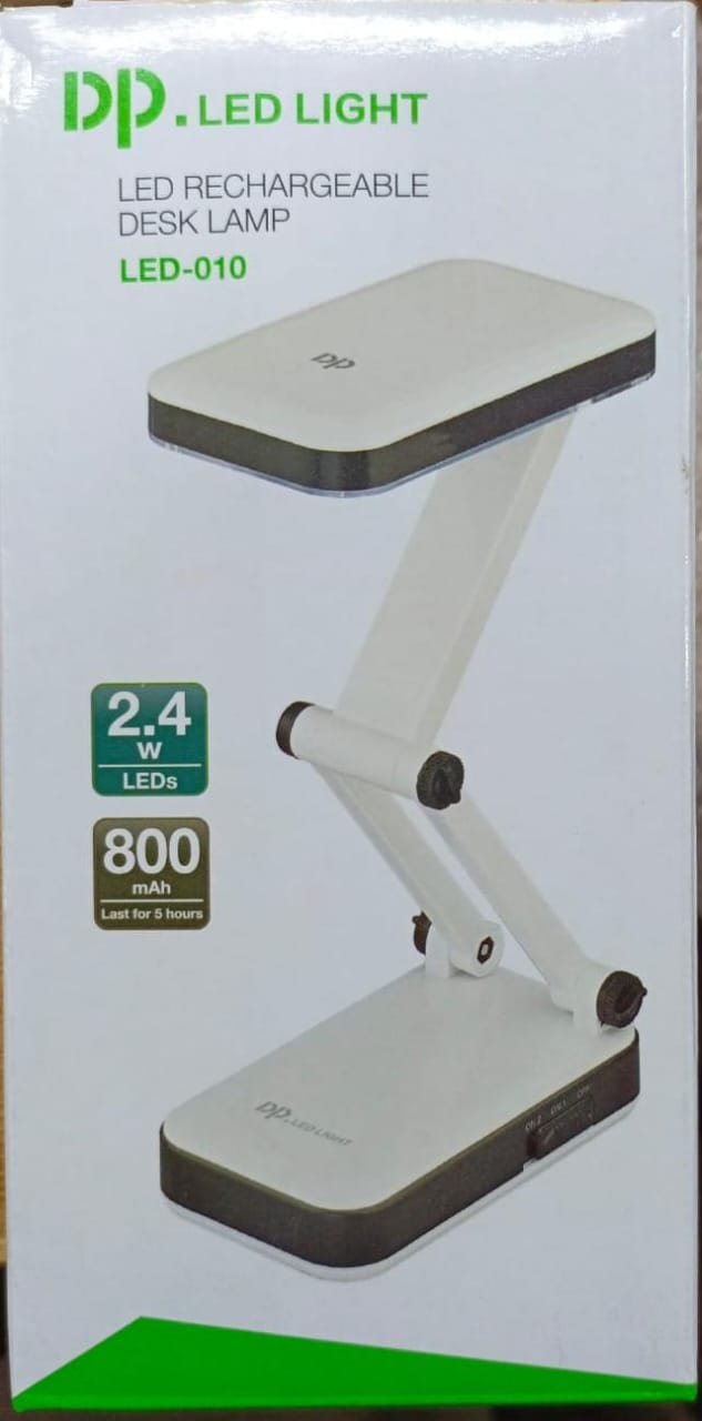 DP Led Light Rechargeable and Fashionable Folding Design SMD LED Desk Lamp