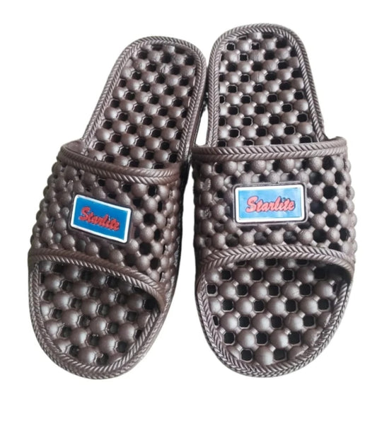 Bathroom Anti Slip Slippers, Washroom Shower Home Soft Rubber Rubber Slippers (Random