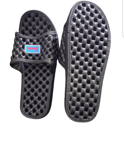 Bathroom Anti Slip Slippers, Washroom Shower Home Soft Rubber Rubber Slippers (Random