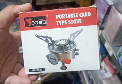 Camping Stoves Folding Outdoor Gas Stove Card Type Palm Square furnace
