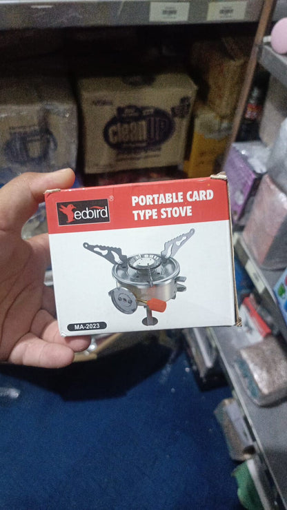 Camping Stoves Folding Outdoor Gas Stove Card Type Palm Square furnace