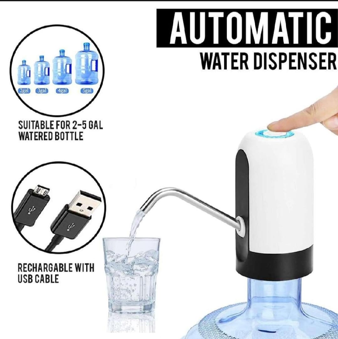Electric Water Dispenser Portable Automatic Electric Water Pump Drinking Bottle Switch USB