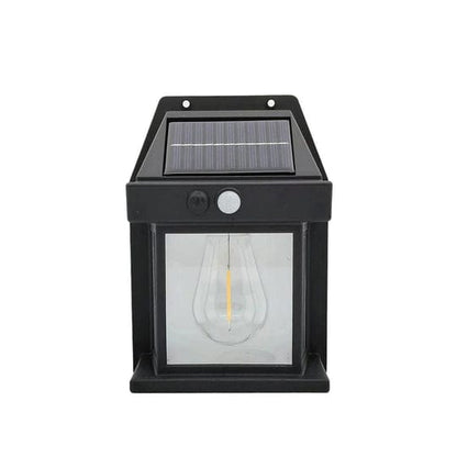 Solar Tungsten Filament Lamp - Outdoor Waterproof Intelligent Induction Wall Lamp for