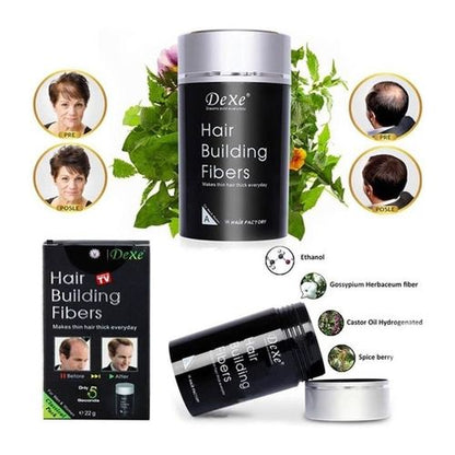 Dexe Hair Building Fibers 22g | For Men &amp; Women (22g)