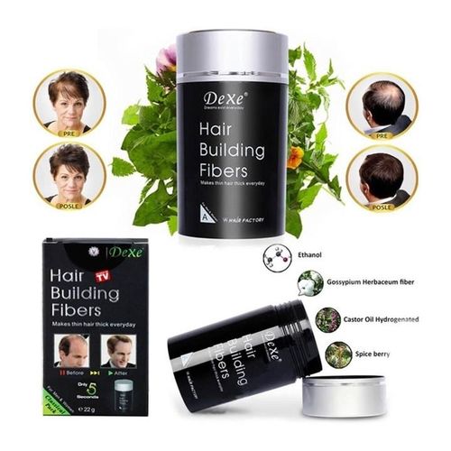 Dexe Hair Building Fibers 22g | For Men &amp; Women (22g)