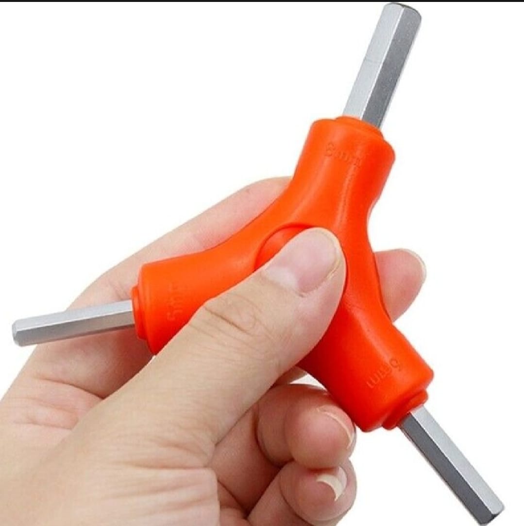 3 in 1 L Key Set 3-way triangular Allen key repair tools
