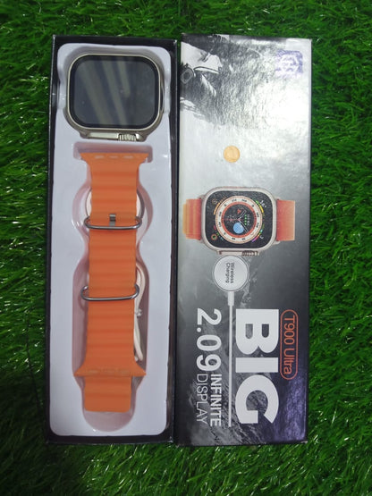 (NW00052) T900 Ultra Smart Watch - 2.09 Infinite Display - 49MM Dial