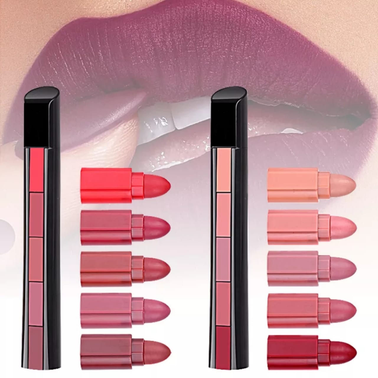 ( pack of 2 ) 5-in-1 Lipstick | Five Shades In