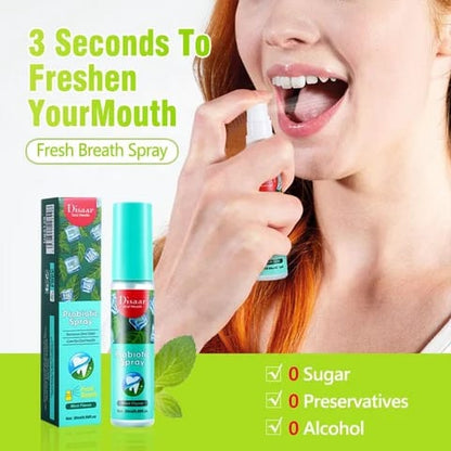 (pack of 3 ) Mouth Spray | 20ml Natural Breath Freshener Portable