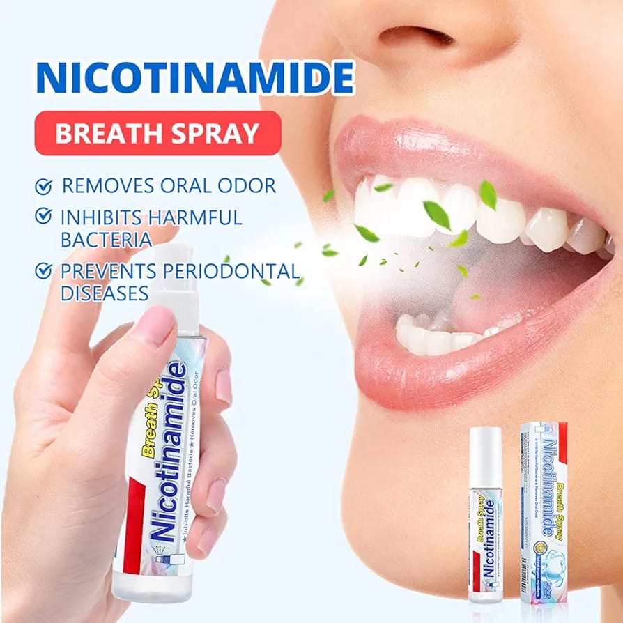 (pack of 3 ) Mouth Spray | 20ml Natural Breath Freshener Portable