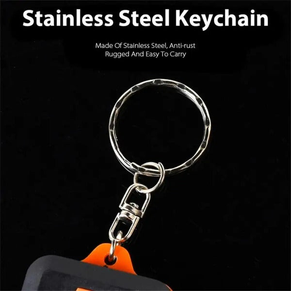 Portable Mini COB LED Keychain / Multifunctional square key light (random color)