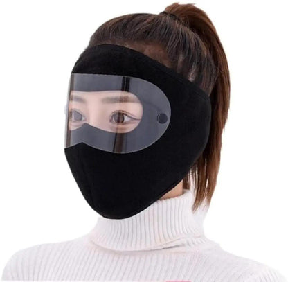 Windproof Anti Dust Full Face Masks Cycling Ski Breathable Masks Eye HD