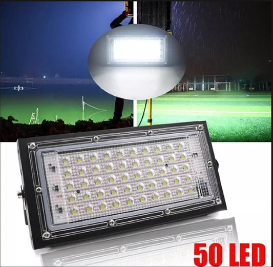 50W Led Flood Light IP65 Waterproof Outdoor Garden Yard Floodlight Spotlight -