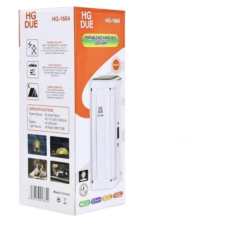 SOLAR RECHARGEABLE LANTERN Light BEST EMERGENCY Flash LIGHT FOR HOME &amp; OUTDOOR