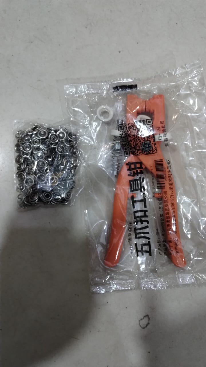 Tich Button Machine Plier plastic Body | Button Fixer Plastic body with