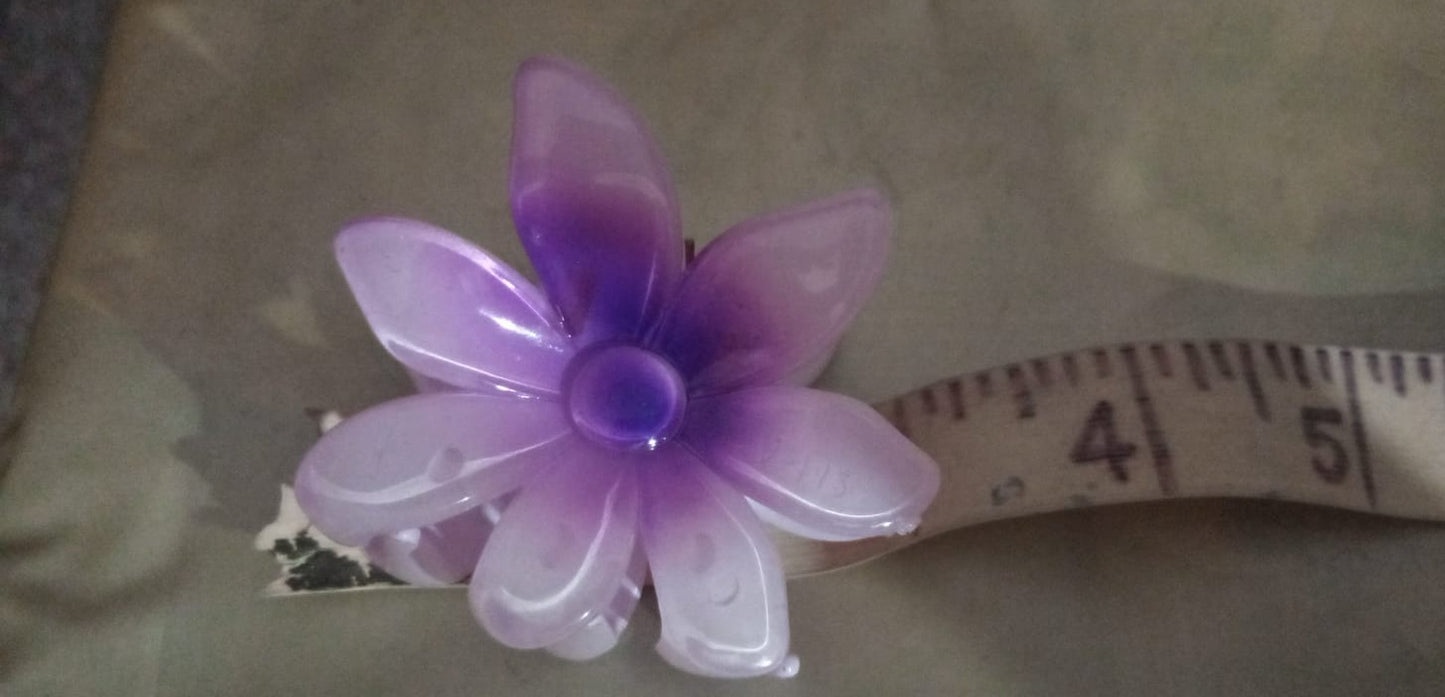 1 Pc - Flower Hair Clip Colorful Hair Band For girls &amp;