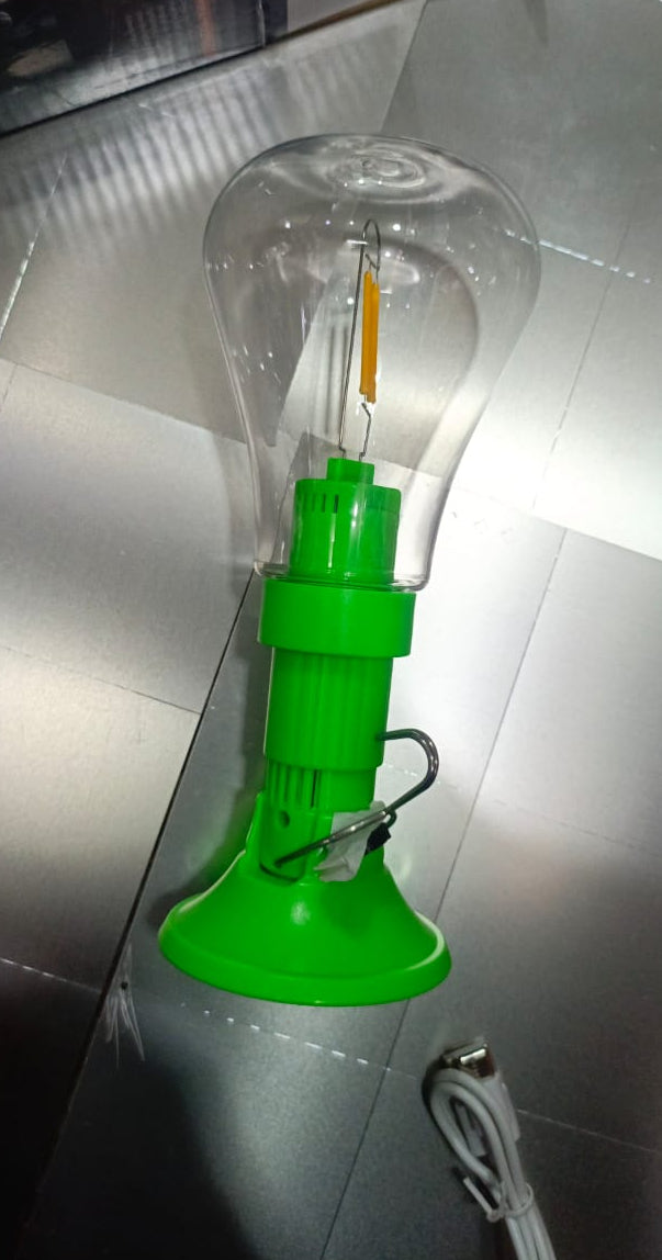 Led Rechargeable Lamp | Lanterns Bulb light with Hanging hook (Random color)