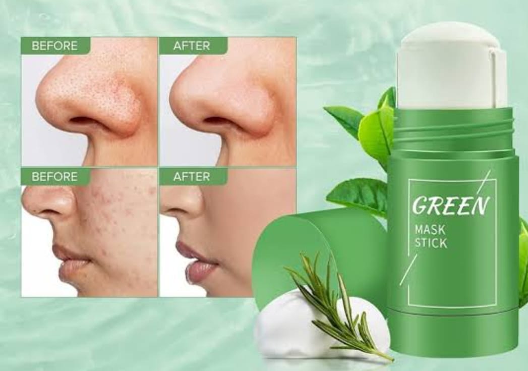 THE MAGIC GREEN STICK MASK ,green tea oil control cleansing mask /