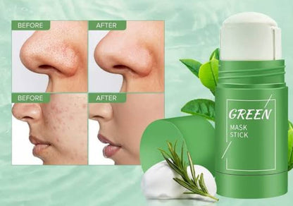 THE MAGIC GREEN STICK MASK ,green tea oil control cleansing mask /