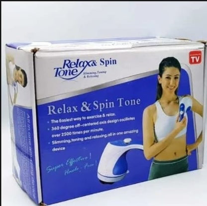 Relax and Spin Tone Massager - 5 in 1 Full Body Massager