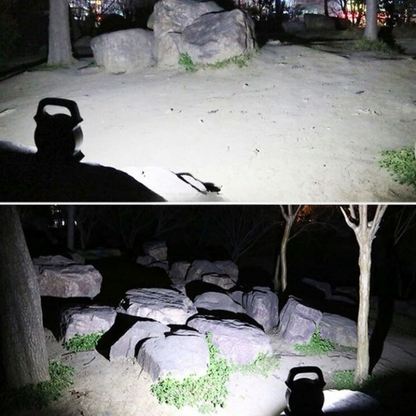 JY-819A 10W Solar Rechargeable White Light COB LED Work Light, Handheld Camping
