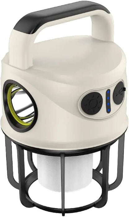 Portable Camping Lights with 4 Lighting Modes, Torch Mode, USB Rechargeable Camping