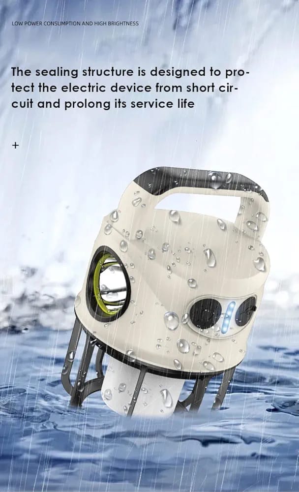 Portable Camping Lights with 4 Lighting Modes, Torch Mode, USB Rechargeable Camping