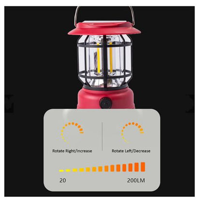 Emergency Camping Light For Tent Work GB-23 | Outdoor Solar lantern (Random