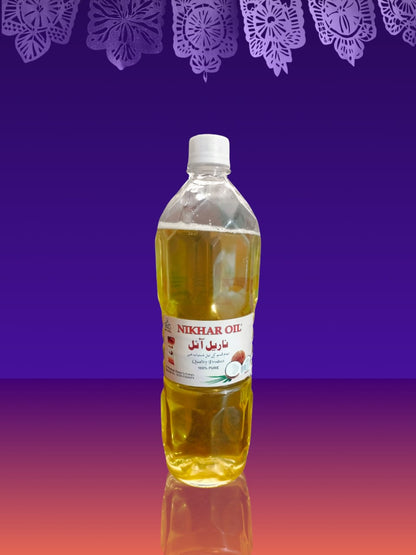NIKHAR OIL / Coconut cooking oil and also hair oil