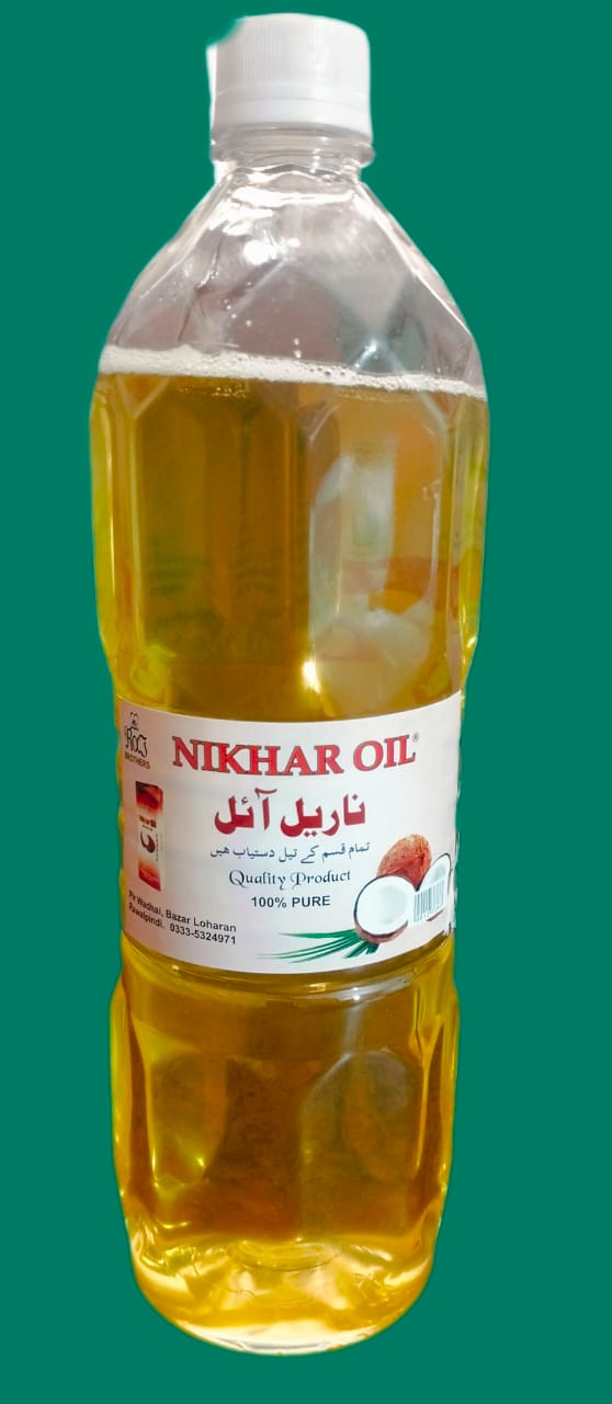 NIKHAR OIL / Coconut cooking oil and also hair oil