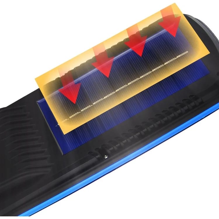 Solar Street COB Light With Sensor ZB-150B | Motion Sensor Security Streetlights