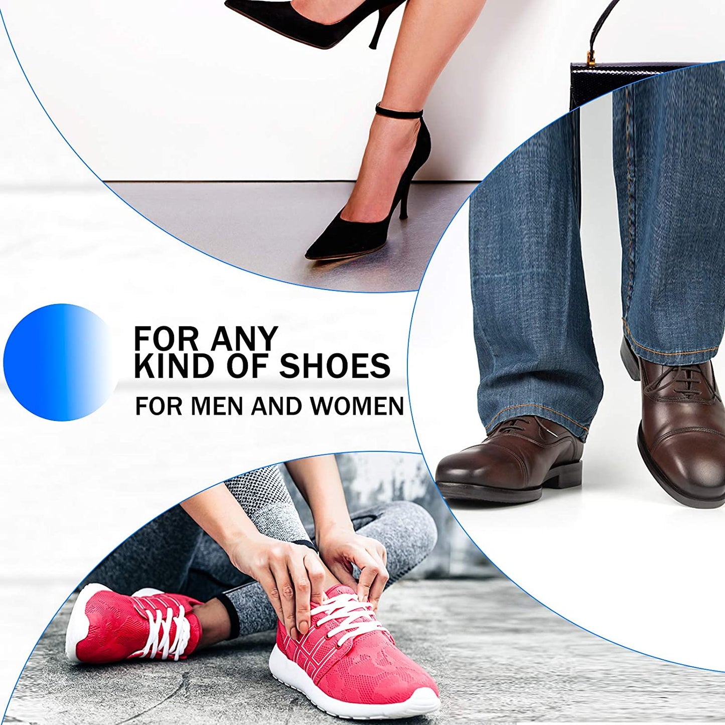 Silicone Gel Half Toe Heel Sleeve | Forefoot Insole Shoes Pain Relief