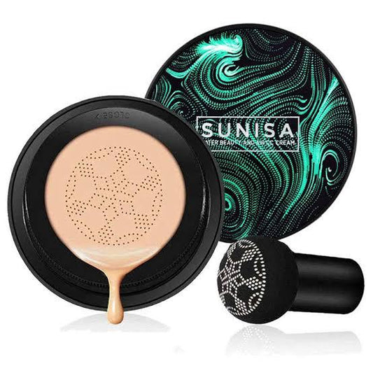 SUNISA Water Light Beauty Cushion CC Cream Lightweight, Hydrating, and Flawless