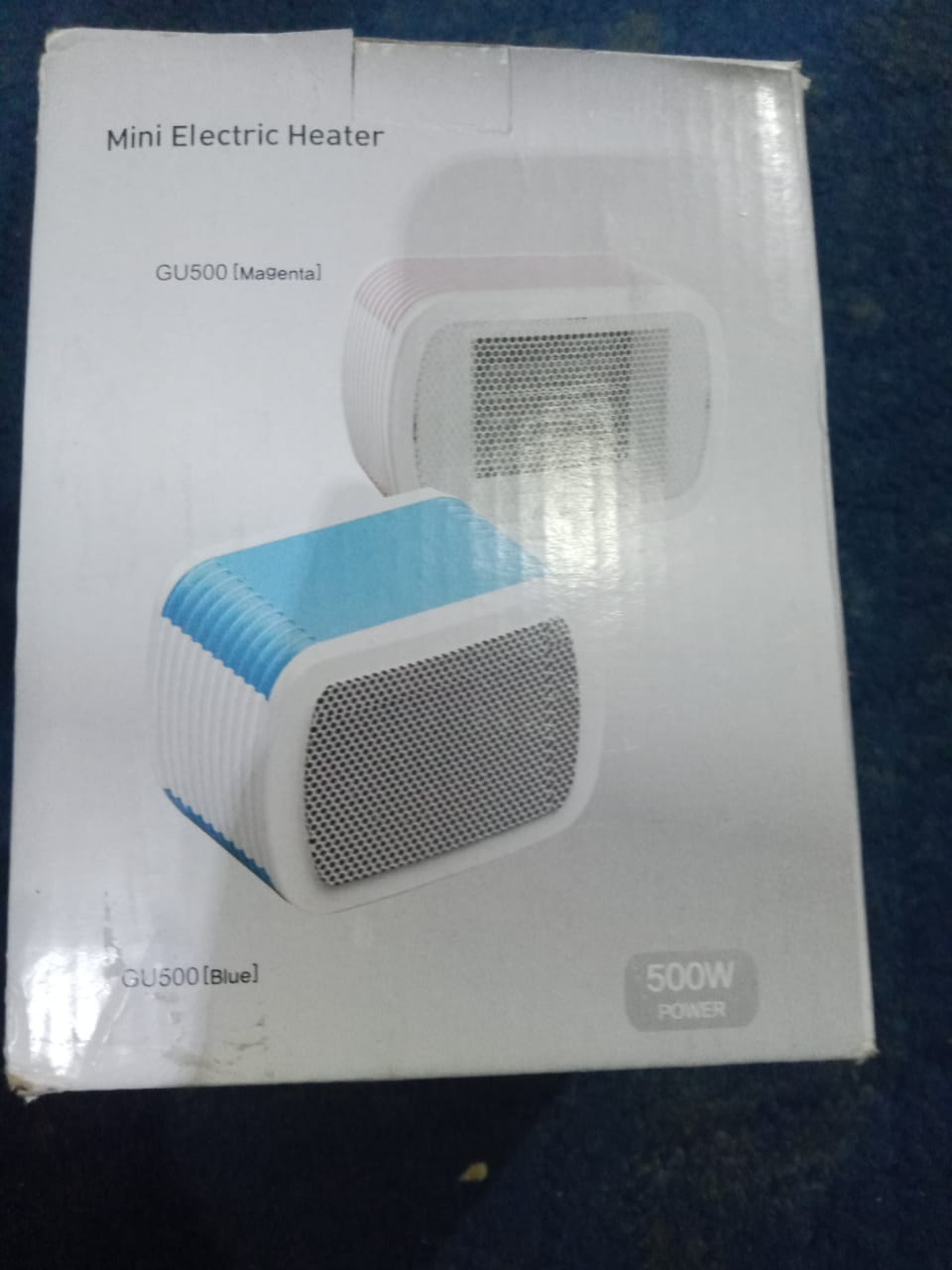 Mini Electric Heater 500W Professional (random color)